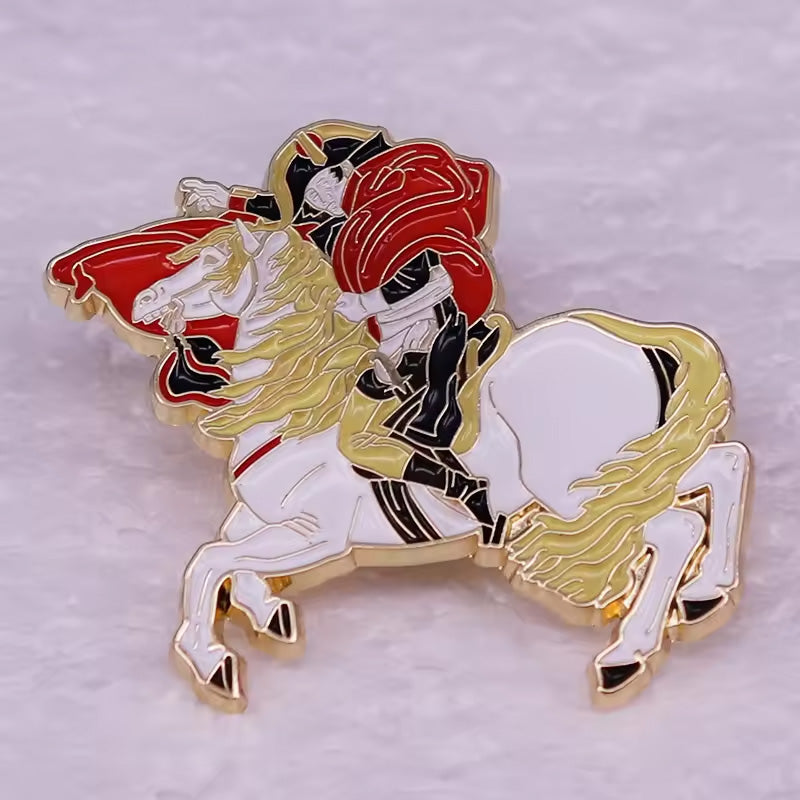 Enamel Pin: Napoleon Crossing the Alps