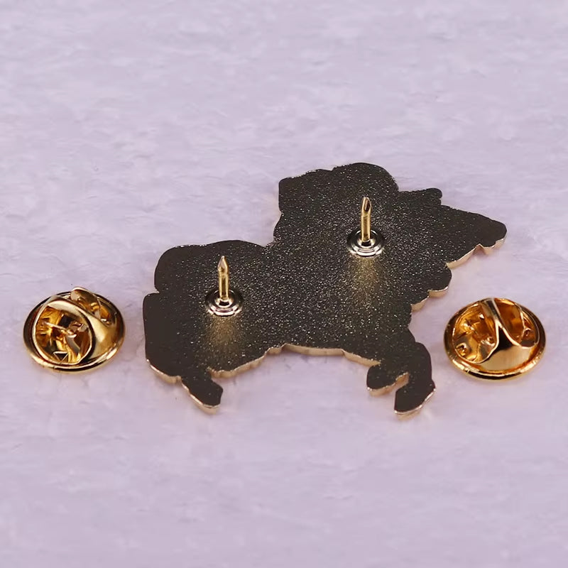 Enamel Pin: Napoleon Crossing the Alps