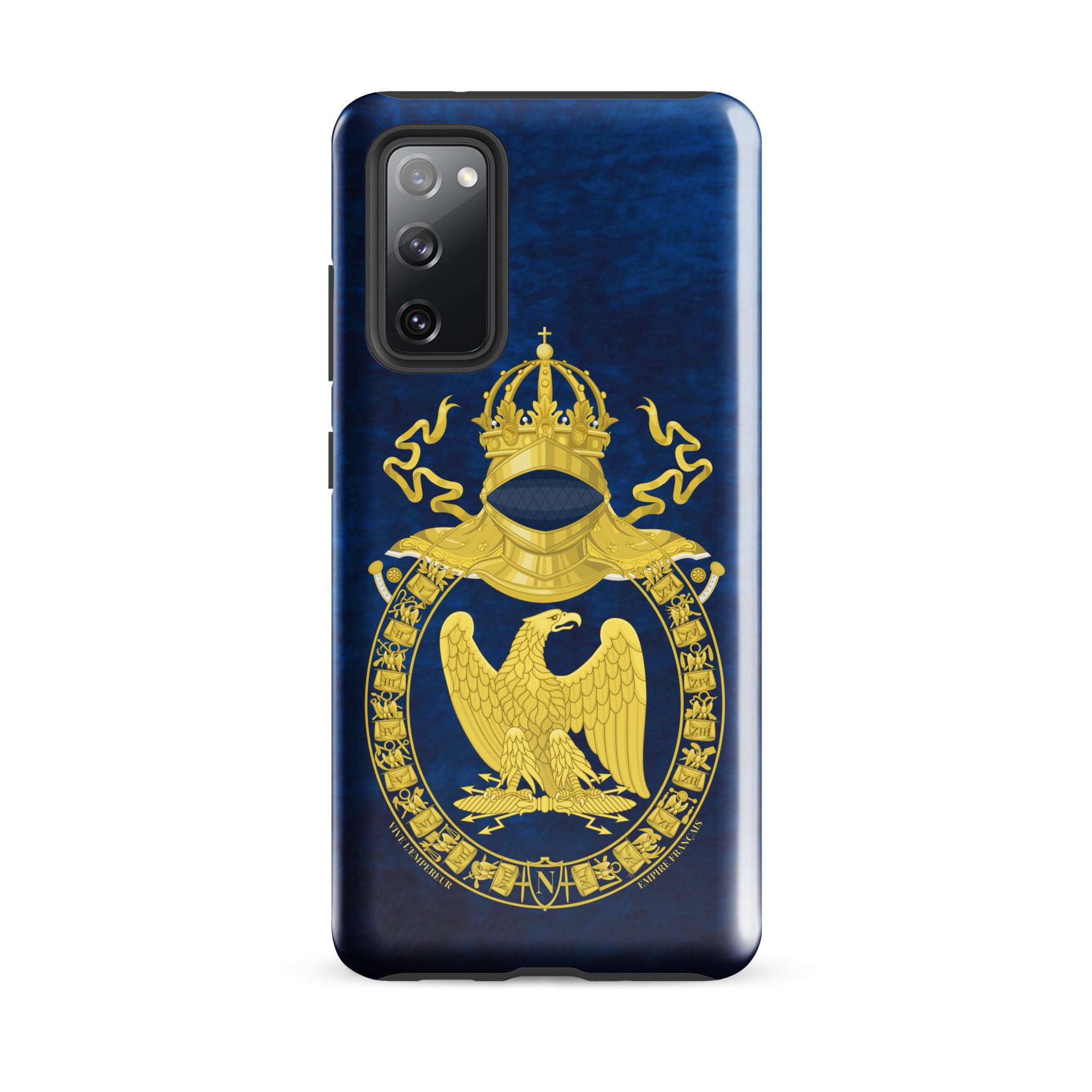 Historical Phone case for Samsung Galaxy with eagle and vive lempereur, long live the emperor symbol