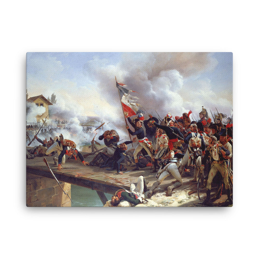 The Battle of Arcole by Horace Vernet (Canvas)