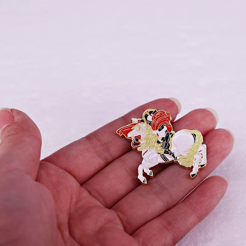 Enamel Pin: Napoleon Crossing the Alps
