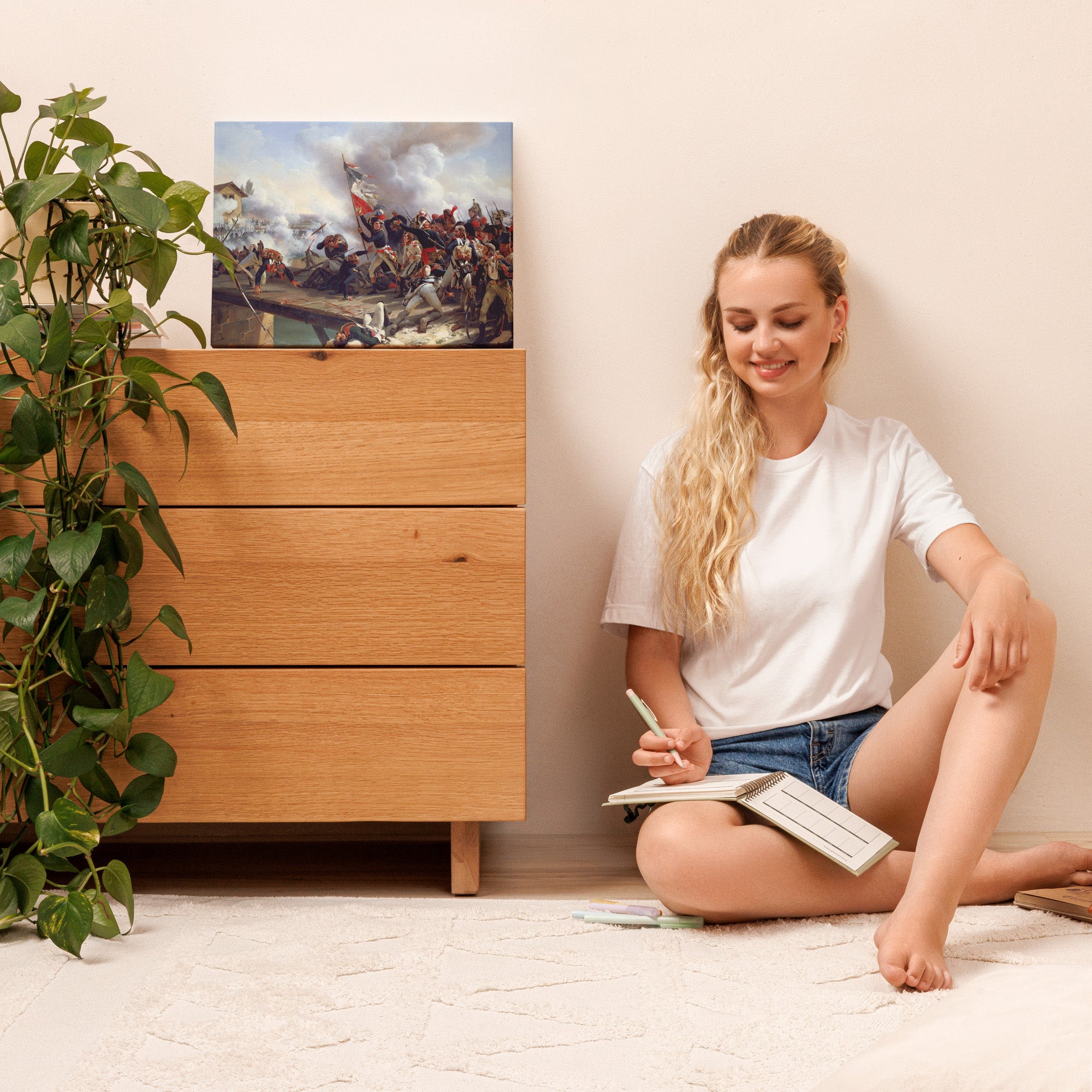 The Battle of Arcole by Horace Vernet (Canvas)