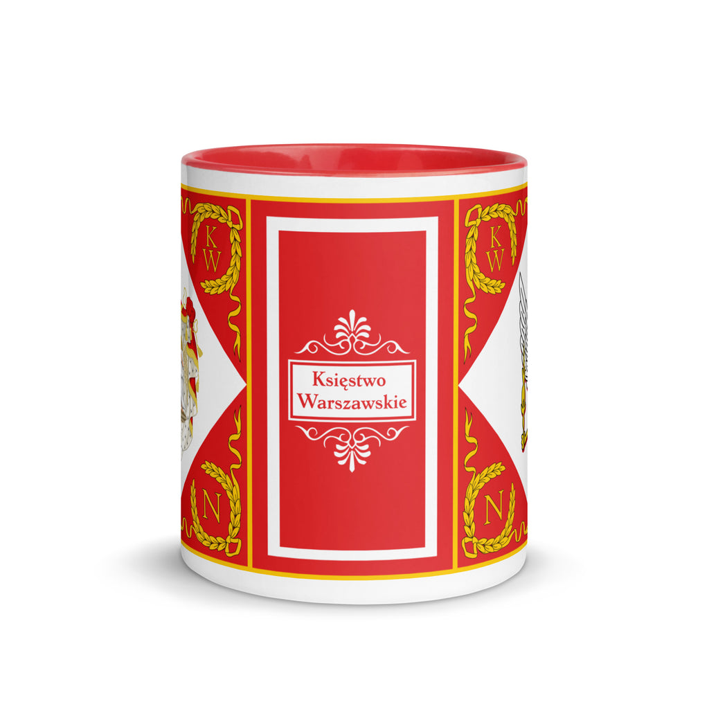 Poland heritage mug with history of warsaw