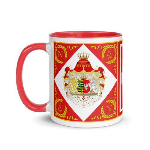 Mug with the coat of arms of poland and the dutchy of Warsaw